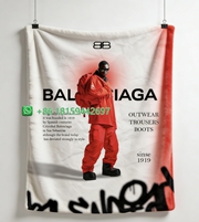 Balenciaga Throw Blankets